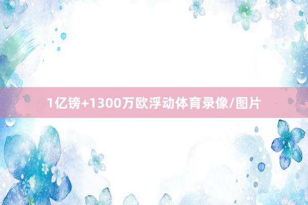 1亿镑+1300万欧浮动体育录像/图片