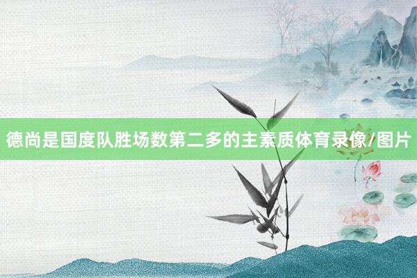 德尚是国度队胜场数第二多的主素质体育录像/图片