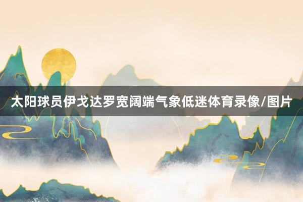 太阳球员伊戈达罗宽阔端气象低迷体育录像/图片
