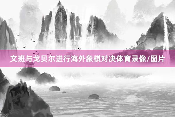 文班与戈贝尔进行海外象棋对决体育录像/图片