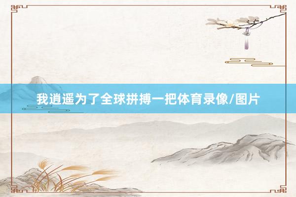 我逍遥为了全球拼搏一把体育录像/图片