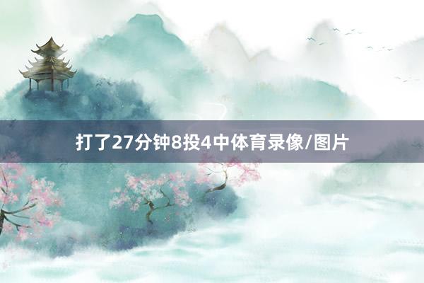 打了27分钟8投4中体育录像/图片