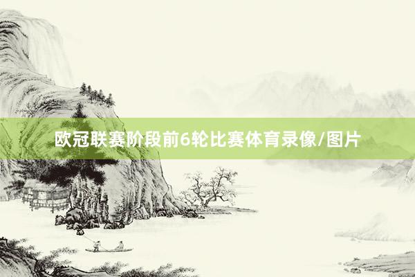 欧冠联赛阶段前6轮比赛体育录像/图片