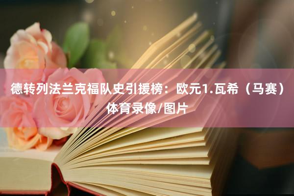 德转列法兰克福队史引援榜：欧元1.瓦希（马赛）体育录像/图片