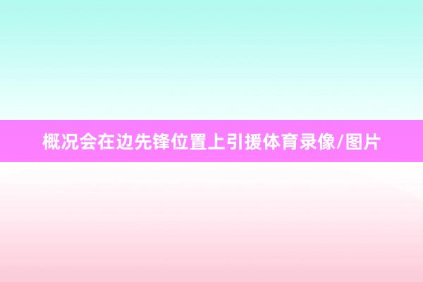 概况会在边先锋位置上引援体育录像/图片